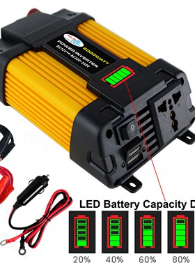Peak 4000/6000W Solar Car Power Inverter Voltage transformer