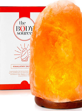 Natural Himalayan Salt Crystal Lamp Pink Rock Healing