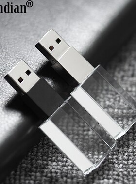 SHANDIAN Crystal usb sticks 3D print custom logo 4GB 16GGB u
