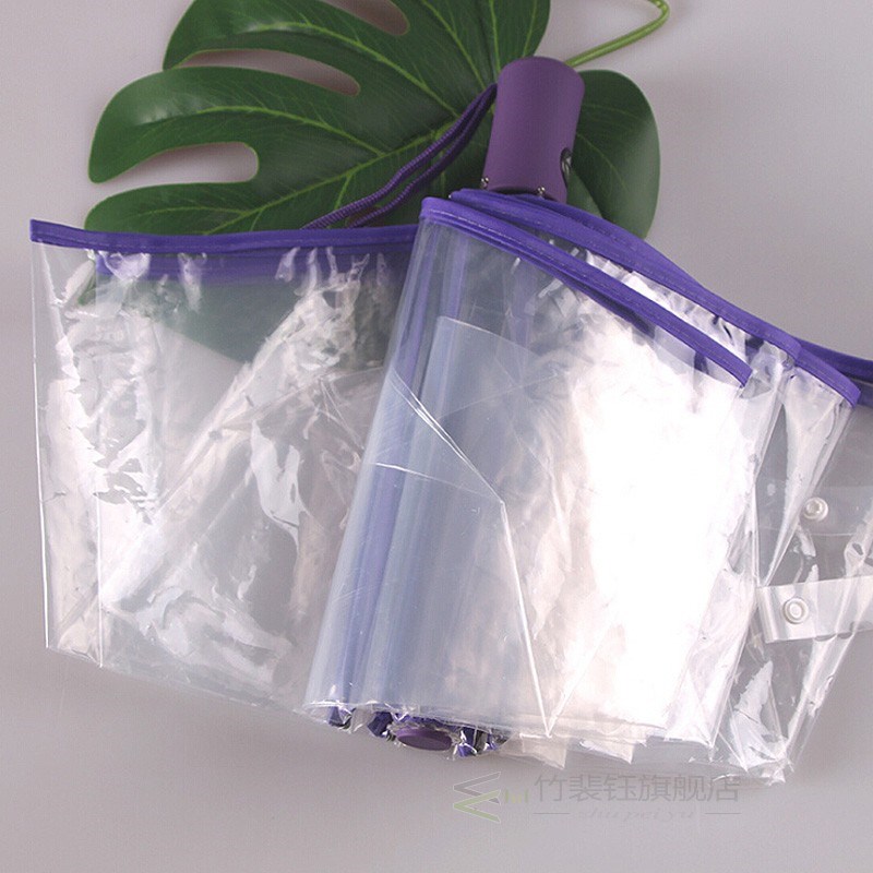 Transparent Automatic Umbrella Wind Resistant Folding Automa