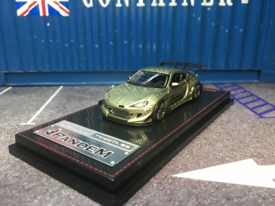 Ignition 1/64 TOYOTA 86 V3 GREEN Metallic  DieCast Model Ca