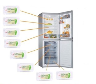 Bamboo charcoal refrigerator Ozone Air Purifier deodorizer a