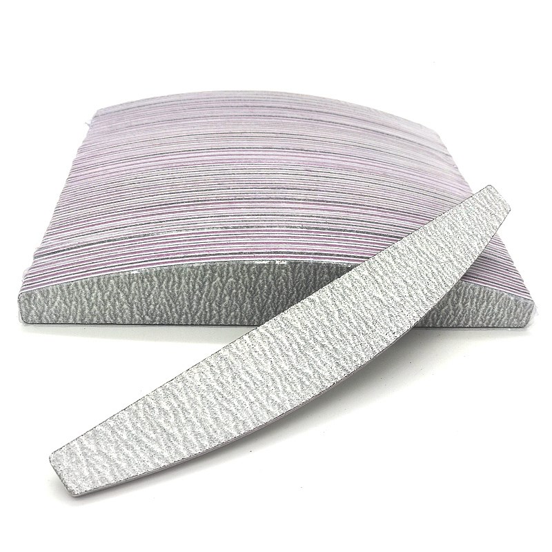 50Pcs Brand Nail Files 100/180 Manicure Buffing Buffer Prof