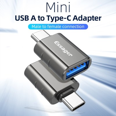Essager USB Type C OTG Adapter USB 3.0 To USB C Male Conver