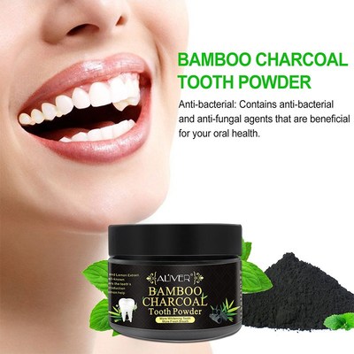 Teeth Whitening Scaling Powder Bamboo Oral Charcoal牙粉竹炭