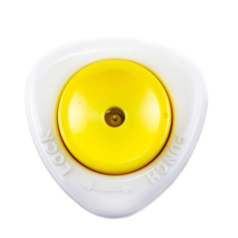 Egg Piercer, Portable Plastic Egg Hole Puncher Peel Off Boil
