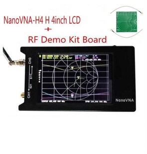 NanoVNA-H4 H 4inch LCD/VNA Vector Network yzer +battery Orig