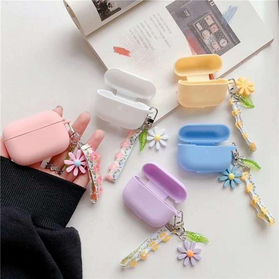For AirPods Pro Case luxury Korea Lace flower colorful Keyc