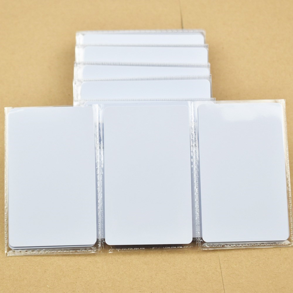 100pcs IC Card KeyFobs S50 Mifare 1K Chip 13.56MHz RFID Car