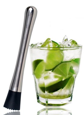 New Bar Mixer Stainless Steel Cocktail Muddler DIY Cool Drin