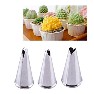 Russian Leaves Icing Piping Nozzles Cake Decoration Tips 3D