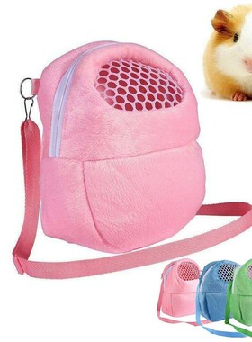 Small Pet Carrier Rabbit Cage Hamster Chinchilla Travel War