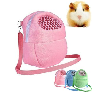 Small Pet Carrier Rabbit Cage Hamster Chinchilla Travel War