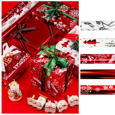 76x305Cm Gifts WraPPinG PaPer CHristmas Gift Box PaCkaGinG H