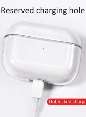 1pcs High Quality Transparent PC Hard Shell For Airpods Pro