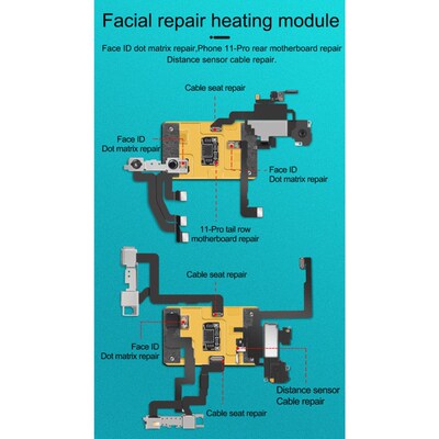 WL Host Heat Table 11Pro Max IP11 XXSMAX FACE ID for iphone