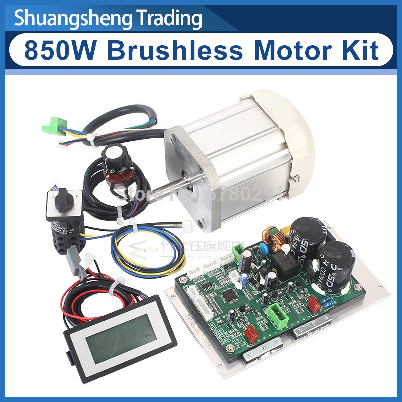 850W Brushless DC Motor / Main Control Board / WM210V Lathe