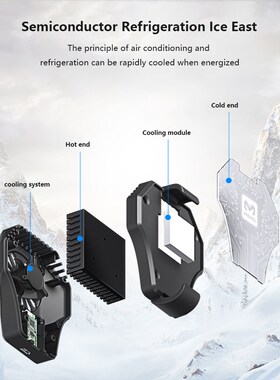 Mobile Phone Cooler Fan Holder Cooling Pad Gamepad Game Gami