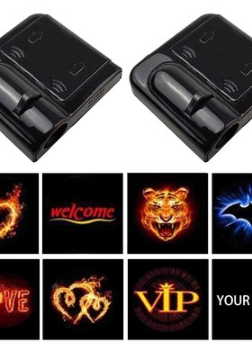 Car Universal Wireless Door Logo Led Welcome Light Projectio