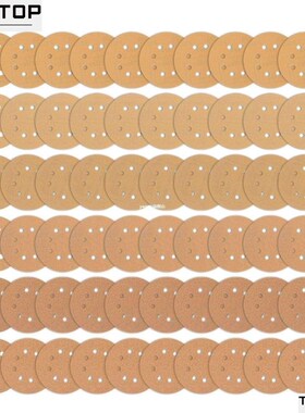 60 Pieces 8 Holes Sanding Discs 5 Inch Dustless Hook and Loo