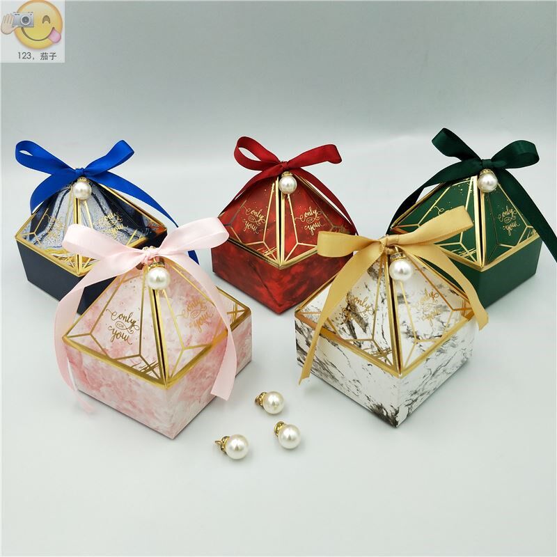 gift box wedding supplies party candy box baby shower paper