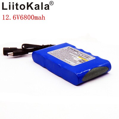 Liitokala high capacity 12 V 6800 mAh 18650 lithium battery