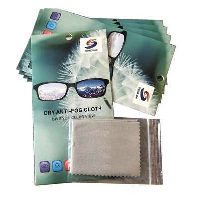 150*180mm Anti-fog Glasses Cloth Thicken Clear View Lens Com