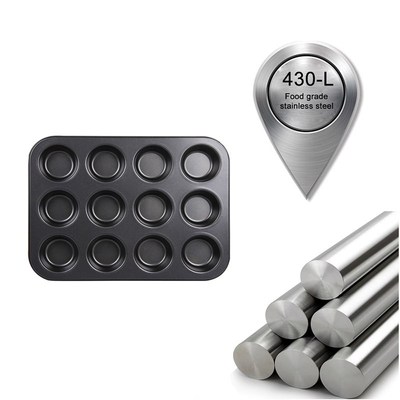 Cake Pan Bakeware Tray Muffin Cupcake Paper Cups Baking Pan