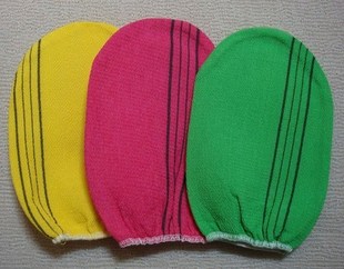 italy towel korea glove viscose scrub mitt body scrub glove
