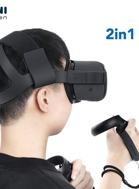 Oculus Quest Headband strap with 1 Pair Knuckle Strap for O