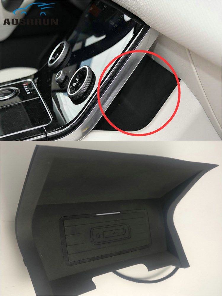 Special on-board QI wireless phone charging panel  Car Acces