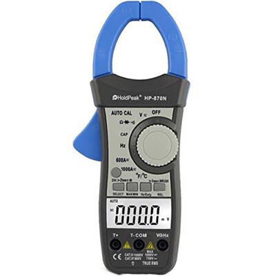 Multimeter Auto Digital Range DC AC Back Light Clamp Meter L