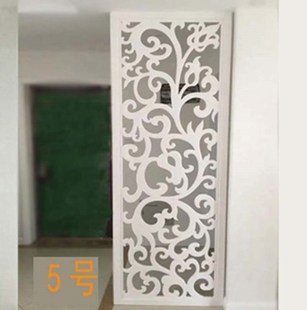 PVC living room partition screen cabinet hollow out board ca