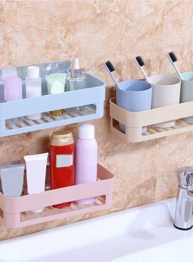 Wall Corner Storage Rack Organizer Suction Type Shower Shelf