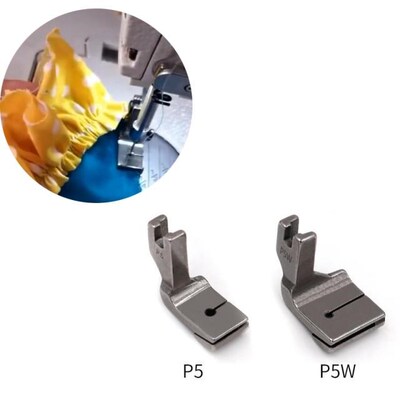 1pc Presser Foot wrinkled pleated shirring pleating foot Ind