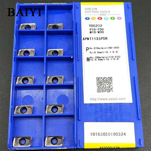 10pcs ZCC.CT APMT1135PDR YBG202 apmt1135 tungsten Carbide Cu