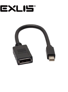 REXLIS  Mini Display Port male DP to Female DP DisplayPort
