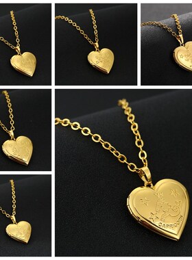 Twelve Constellations Locket Pendants For Women Men Openabl