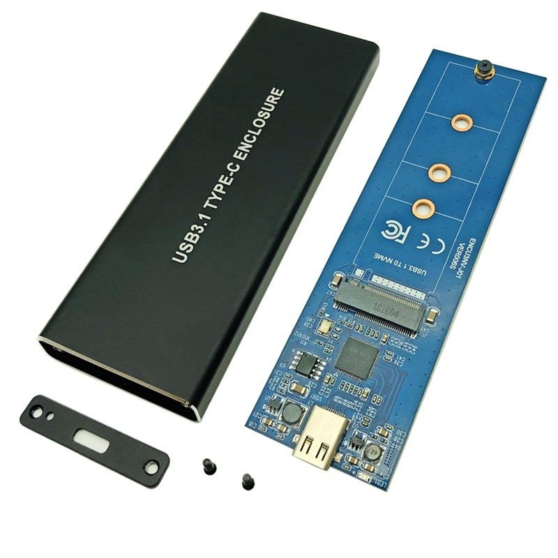 nvme pcie usb 3.1 hdd enclosure m.2 to usb ssd hard disk dr