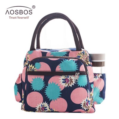 Food Storage Bags for Women Lunch Box Printing Thermal Bag