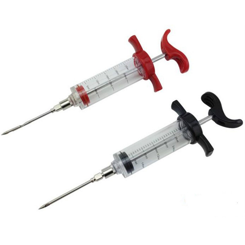 Marinade Injector Flavor Syringe Cooking Meat Poultry Turkey