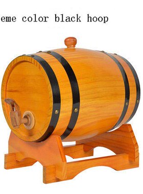 XMT-HOME wine barrel white oak wood bucket mini alcohol keg