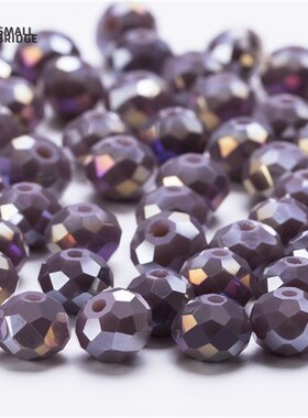 4 6 8mm Czech Loose Rondelle Crystal Beads  Jewelry Making D