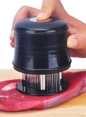 7.2*10cm Meat Tenderizers 56 Stainless Steel Blades Plastic