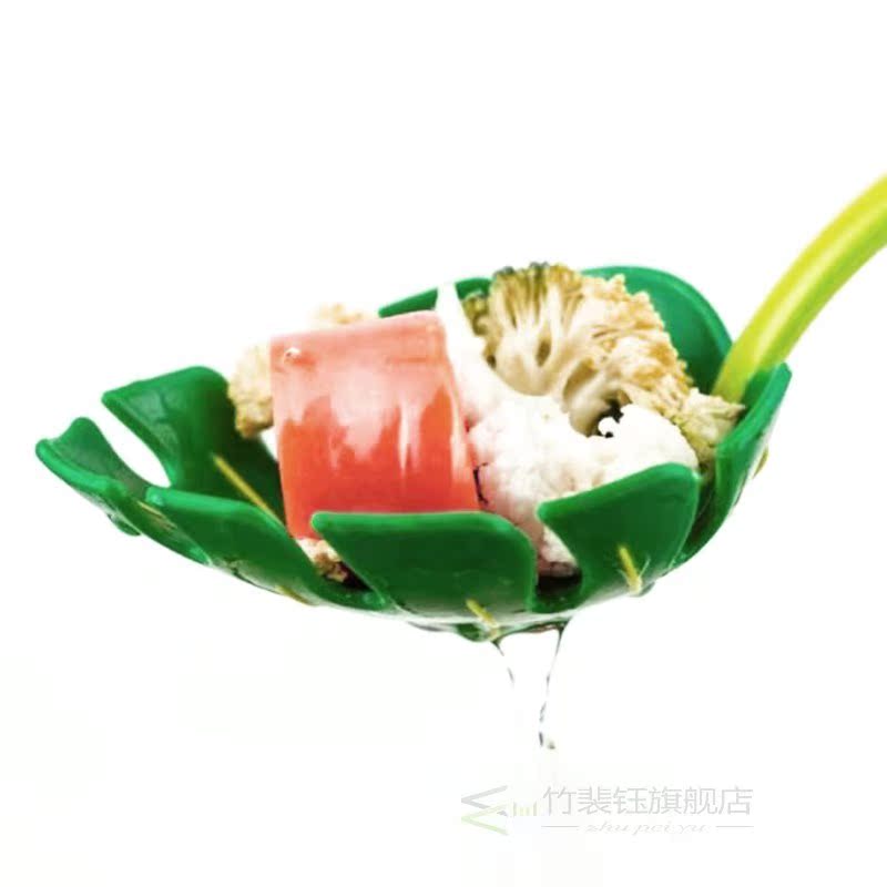 *1pc Multi-functional Creative Colander Leaf-shaped Strainer