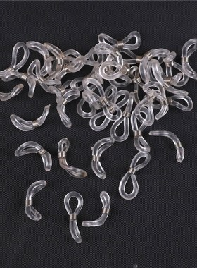 40pcs Black/whiter Adjustable Lanyard Cord Rubber Connectors