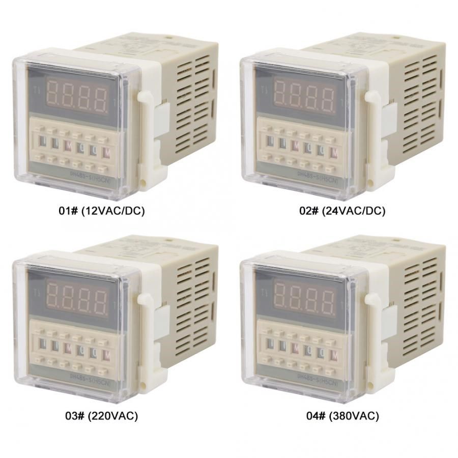 O111ROM DH48S S 2Z Durable LCD Display Time Timer Delay Rel