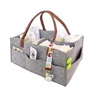 Felt cloth Storage BagFoldable Baby Large Size Diaper Caddy