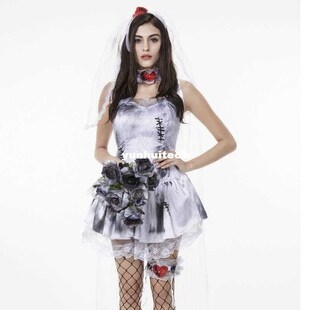 Halloween Purim Costumes for Women Vampire Zombie Corpse Bri