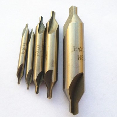 *5pcs HSS Combined Center Drills Countersinks 60 Degree Angl